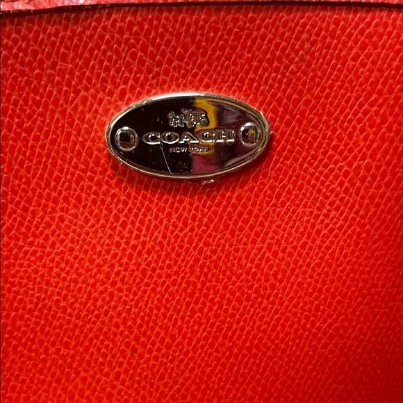 Coach Margot Carryall Satchel F34607 Crossgrain Leather Crossbody Bag & Dust Bag - Picture 2 of 11